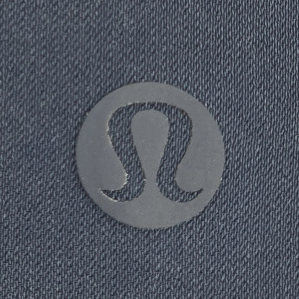 Lululemon Athletica On the Fly Woven Navy with Black Track Stripe Pants